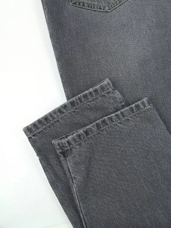 Мужские джинсы Brunello Cucinelli Leisure Fit серый (селдвидж деним) Brunello Cucinelli фото 7