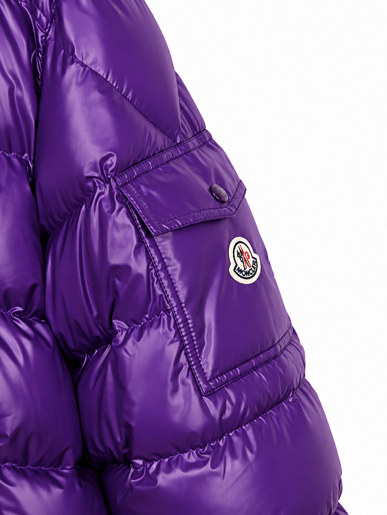 Мужской пуховик Moncler Lule Giubbotto фиолетовый Moncler фото 5