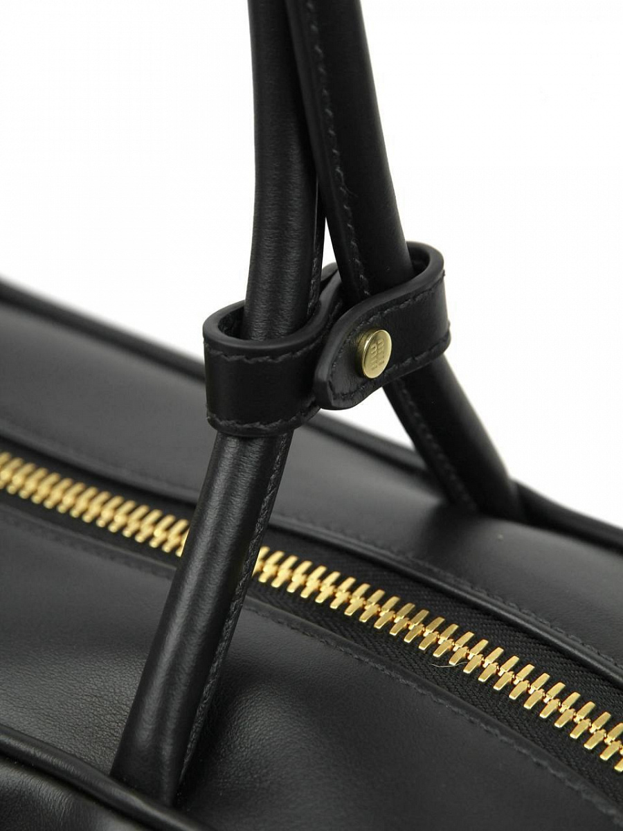 Сумка женская Miu Miu Beau чёрная кожаная (Nero) Miu Miu фото 4