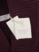 Мужской кардиган Brunello Cucinelli Piuma бургунди, кашемир — фирменные бирки Brunello Cucinelli