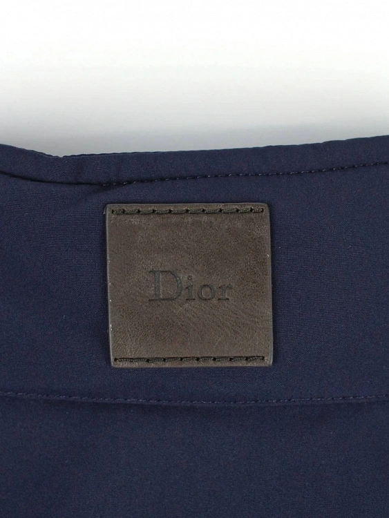 Мужской пуховый жилет Dior темно-синий Dior фото 7