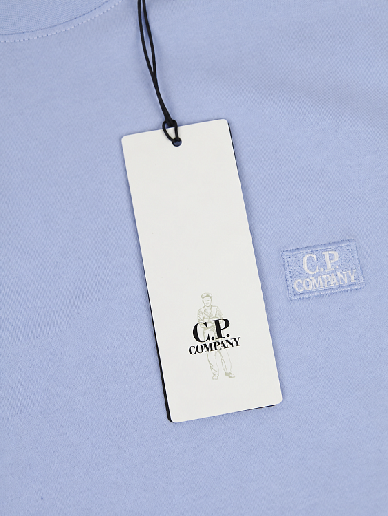 Мужская футболка C.P. Company голубая, хлопок C.P. Company фото 6