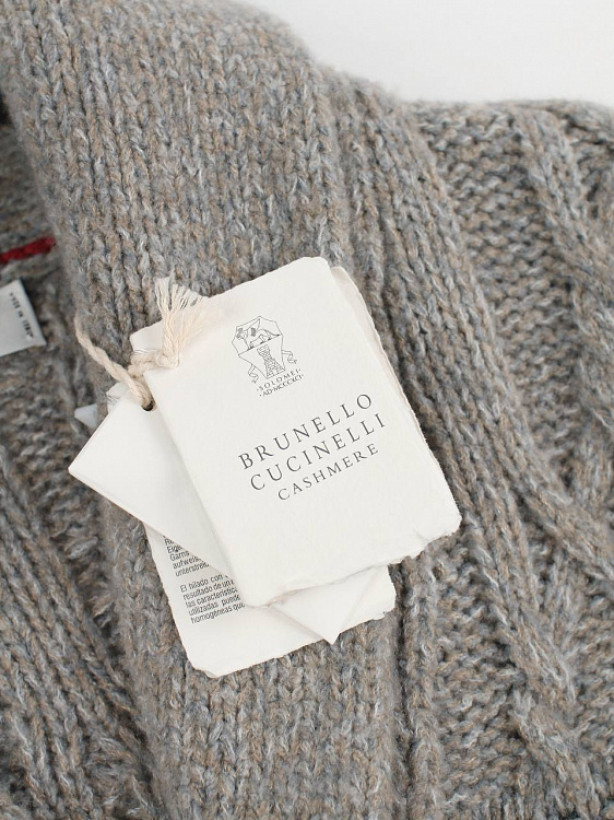 Мужской кардиган Brunello Cucinelli бургунди, шерсть/шелк/кашемир Brunello Cucinelli фото 7