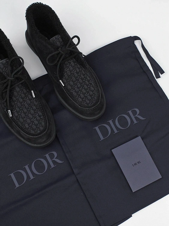 Мужские ботинки Dior Granville черные, замша Dior фото 9
