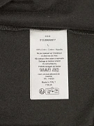 Мужская футболка Dior Archives Labels черная из хлопка — бирка с составом и уходом