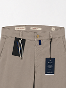 Мужские брюки чинос Portofino Jeans бежевые — пояс брюк