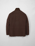 Мужская утеплённая куртка ROADSTER JACKET Loro Piana  из кашемира — вид сзади