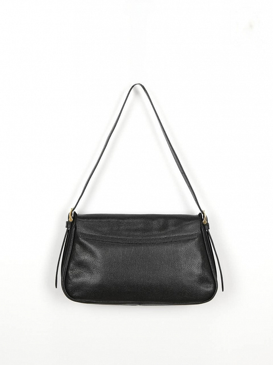 Сумка женская Ami Paris Paname Leather Tote чёрная (телячья кожа) Ami Paris фото 2