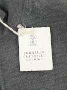 Мужской джемпер Brunello Cucinelli серый, шерсть/кашемир Brunello Cucinelli фото 6