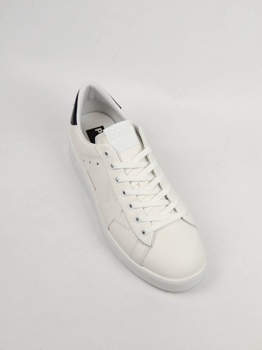 Мужские кеды Golden Goose Pure Star белые кожа Golden Goose фото 5