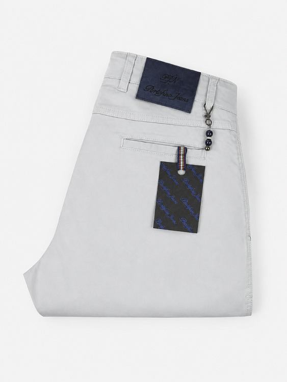 Мужские брюки чинос Portofino Jeans светло-серые Portofino Jeans фото 3