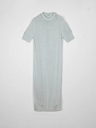 Женское платье Jil Sander голубое, хлопок