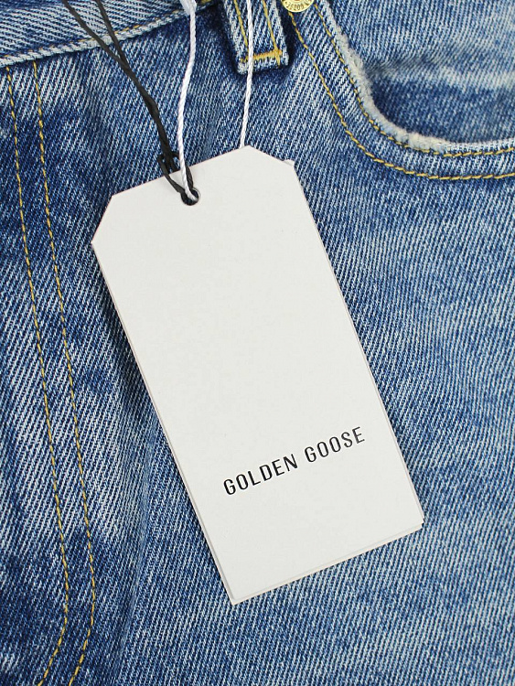 Женские джинсы Golden Goose широкие ретро‑деним Golden Goose фото 8