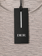 Мужской джемпер Dior серо‑коричневый кашемир, шелк, лен — фирменная бирка Dior