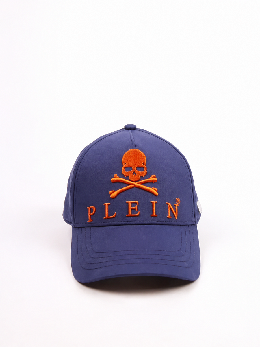 Мужская бейсболка Philipp Plein синяя, хлопок Philipp Plein фото 2