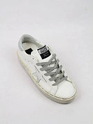 Женские кеды Golden Goose Hi Star белые с серебром Golden Goose фото 5