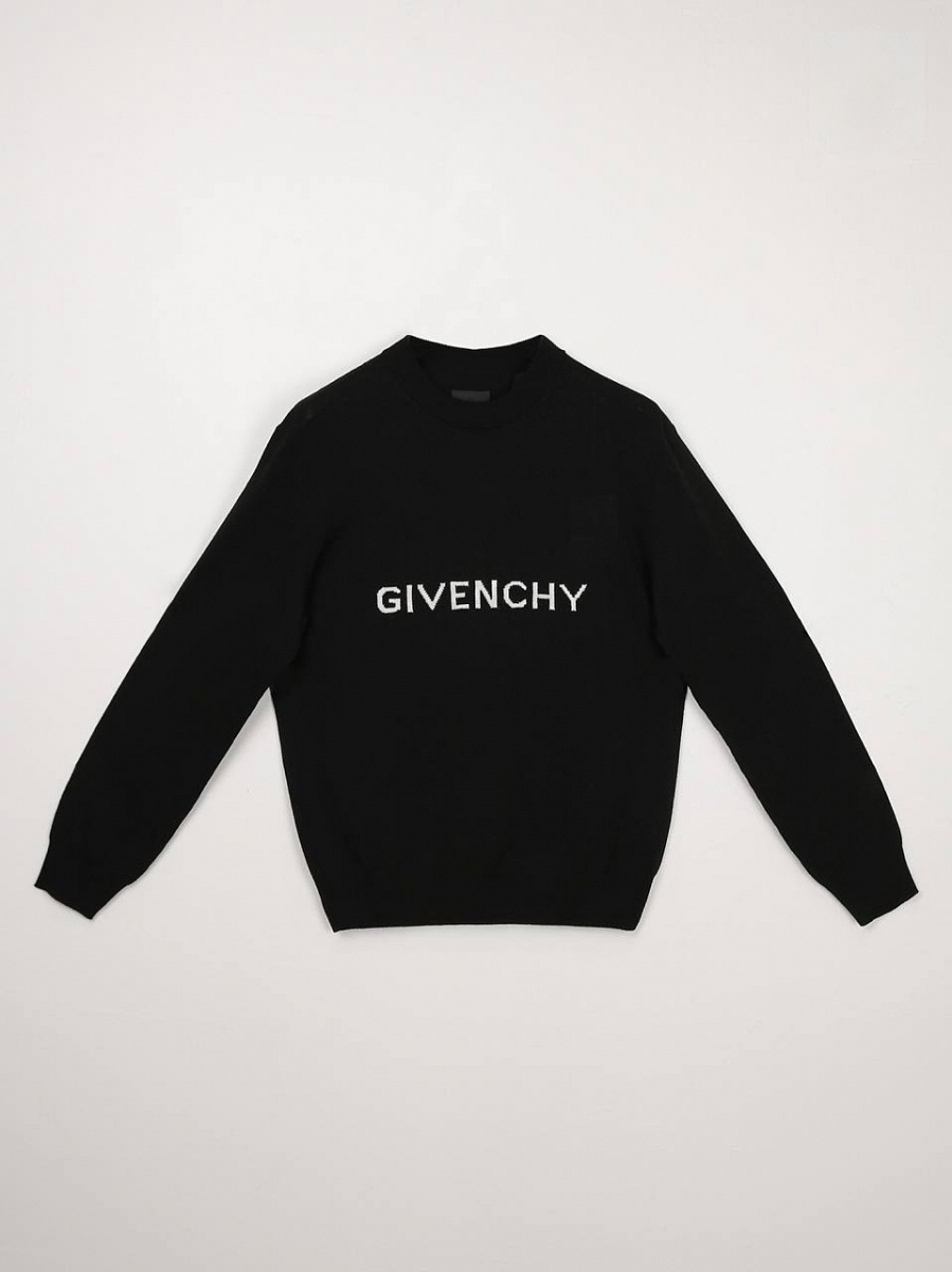 Мужской джемпер Givenchy темно-синий, шерсть