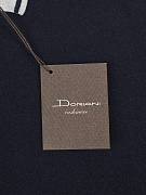 Мужское поло Doriani темно-синее, хлопок Doriani фото 8