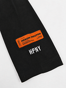 Мужская водолазка Heron Preston черная, хлопок — принт