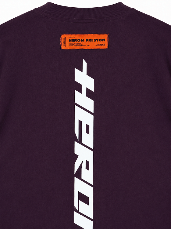 Мужская футболка Heron Preston «HP Wing» фиолетовая из хлопка Heron Preston фото 3