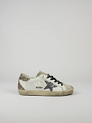Кеды женские Golden Goose Super Star белые, с блестящей звездой Golden Goose фото 2