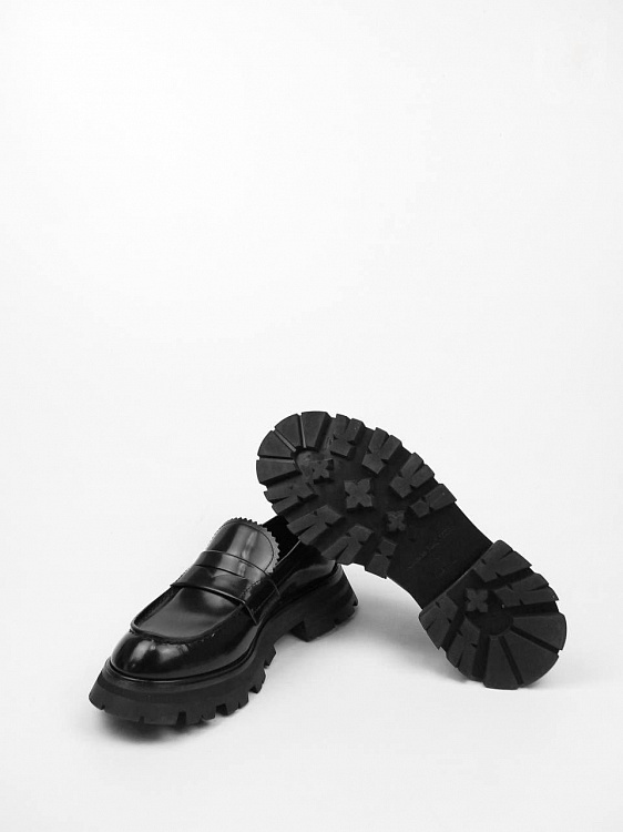Женские лоферы Alexander McQueen, кожа Alexander McQueen фото 7