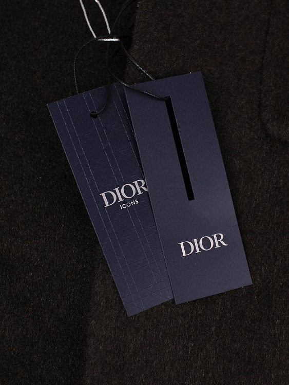 Мужская куртка Dior коричневая, шерсть/кашемир Dior фото 10