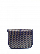 Сумка Goyard Belvedere MM темно-синяя, кожа Goyard фото 3