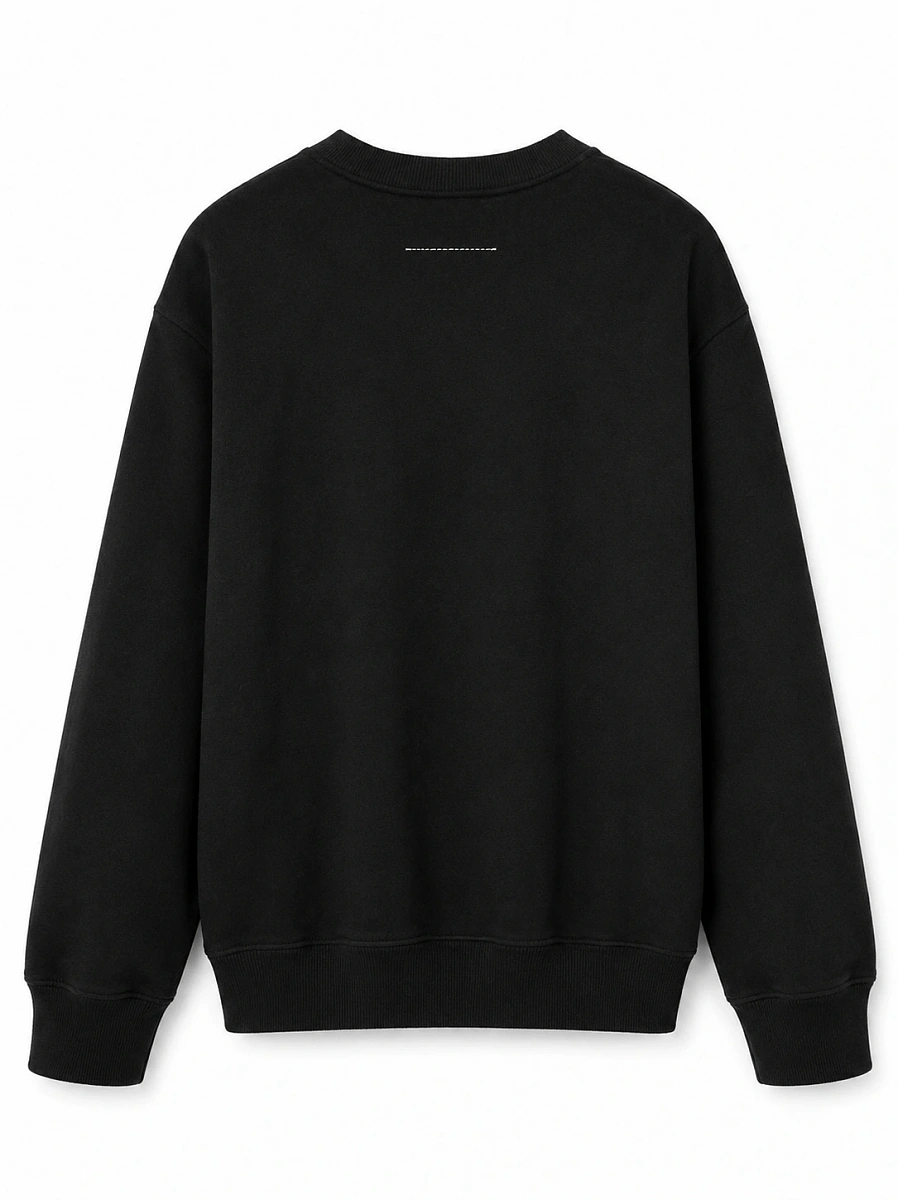 Мужской свитшот Maison Margiela MM6 черный из хлопка Maison Margiela фото 2