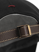 Мужская бейсболка Brunello Cucinelli черная, хлопок Brunello Cucinelli фото 5