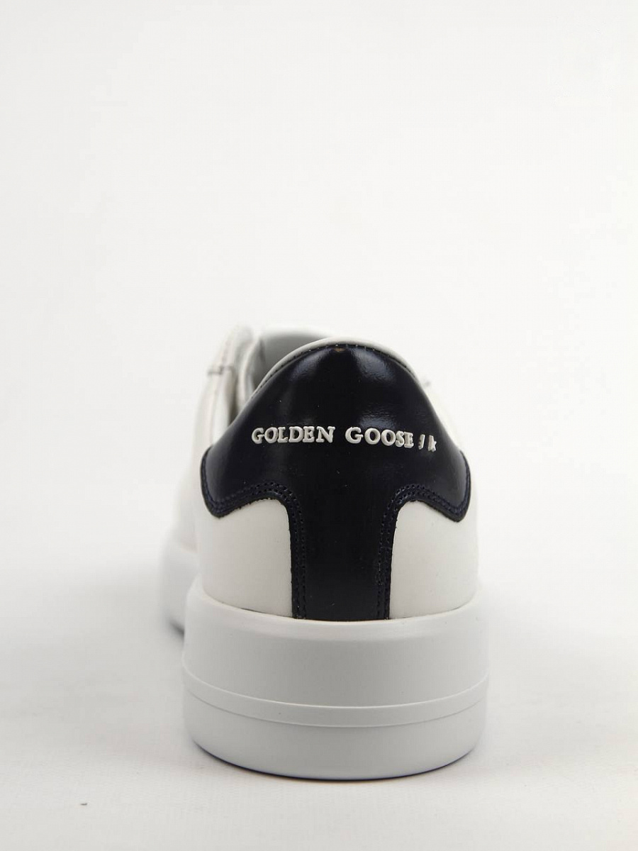 Мужские кеды Golden Goose Pure Star белые кожа Golden Goose фото 4