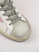 Женские кеды Golden Goose Super‑Star белые с розовой звездой Golden Goose фото 7