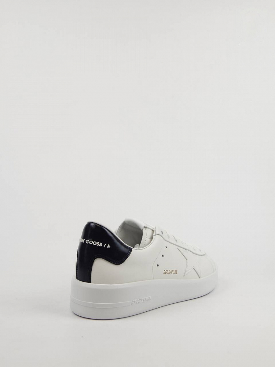 Мужские кеды Golden Goose Pure Star белые кожа Golden Goose фото 3