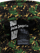 Мужская панама Palm Angels черная, хлопок Palm Angels фото 6