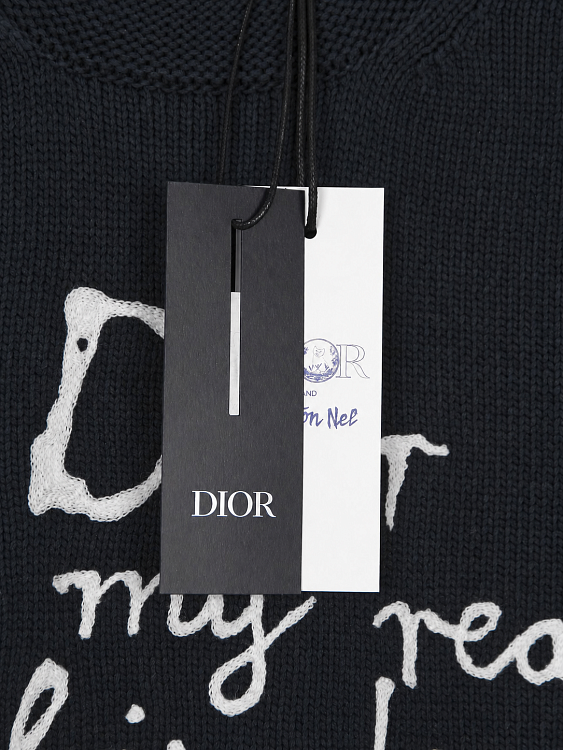 Мужской джемпер Dior x Hylton Nel темно‑синий Dior фото 6