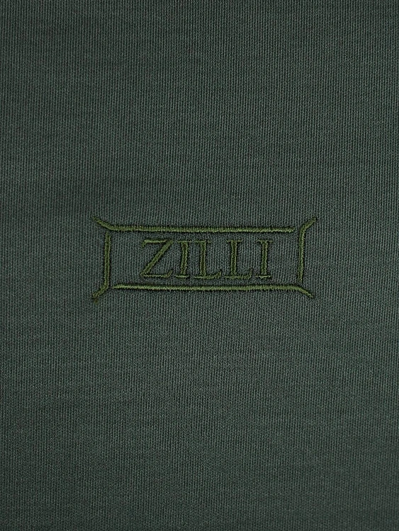 Мужская футболка Zilli зеленая хлопок Zilli фото 4