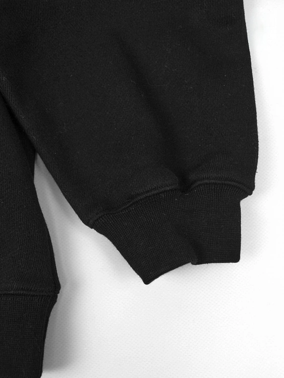 Женское худи Alexander Wang черное, хлопок фото 5