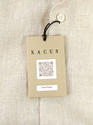 Мужская рубашка Xacus бежевая, лен Xacus фото 5
