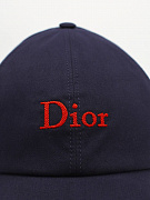 Мужская бейсболка Dior темно‑синяя, хлопок Dior фото 3