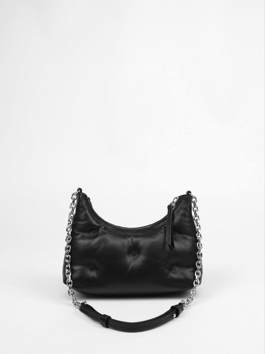 Сумка женская Maison Margiela Glam Slam Mini чёрная кожаная (наппа) Maison Margiela фото 4