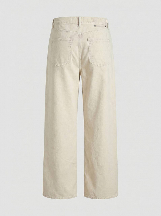 Женские джинсы Golden Goose широкие бежевые Golden Goose фото 2