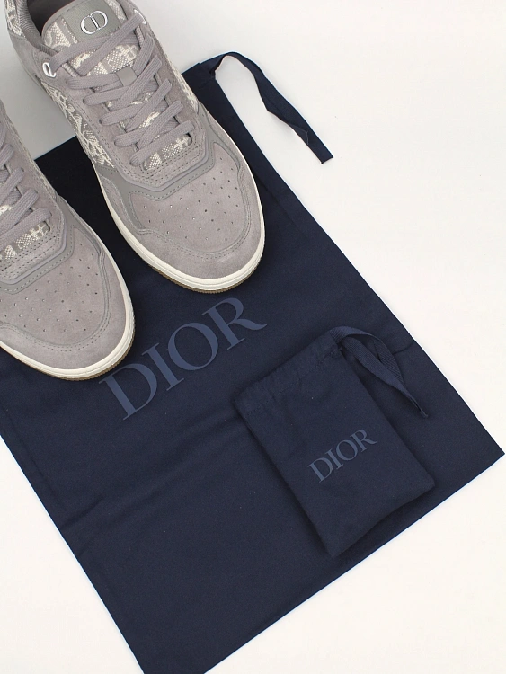 Мужские кроссовки Dior B27 Uptown серо-бежевые Dior фото 9
