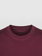 Мужская футболка Brunello Cucinelli бургунди, хлопок Brunello Cucinelli фото 3