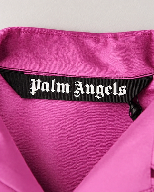 Мужская рубашка Palm Angels с коротким рукавом, шелк Palm Angels фото 3