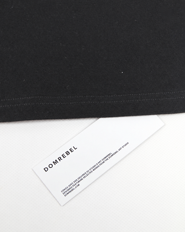 Мужская футболка Domrebel черная, хлопок Domrebel фото 9