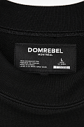 Мужской свитшот Domrebel черный, хлопок Domrebel фото 4