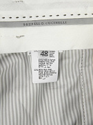 Мужские брюки Brunello Cucinelli серые Relaxed, шерсть/шелк Brunello Cucinelli фото 6