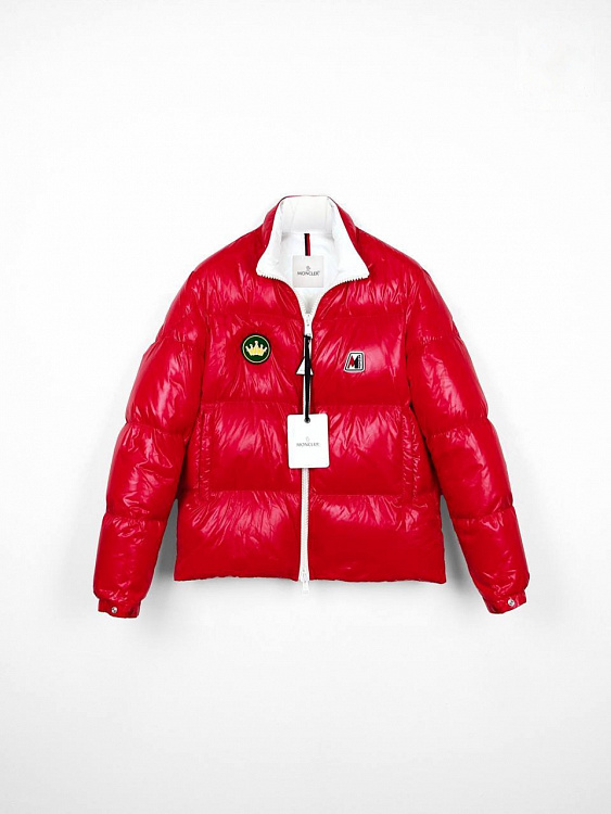 Мужской пуховик Moncler Genius & LeBrone James красный Moncler