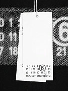 Мужской свитшот Maison Margiela MM6 черный из хлопка Maison Margiela фото 5