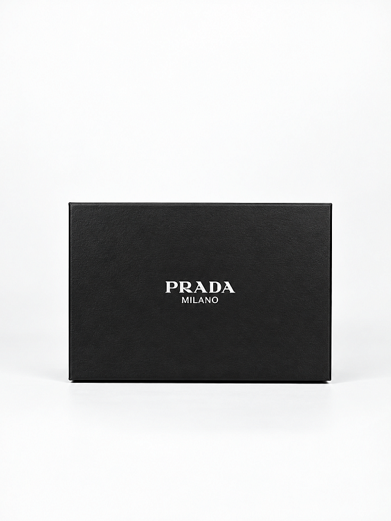 Кроссовки мужские Prada с логотипом темно-синие Re-Nylon и замша Prada фото 10
